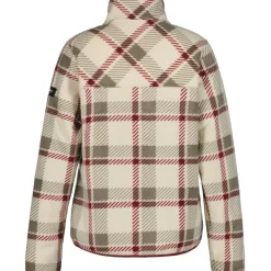 Icepeak Moulins fleece vest dames white grey red