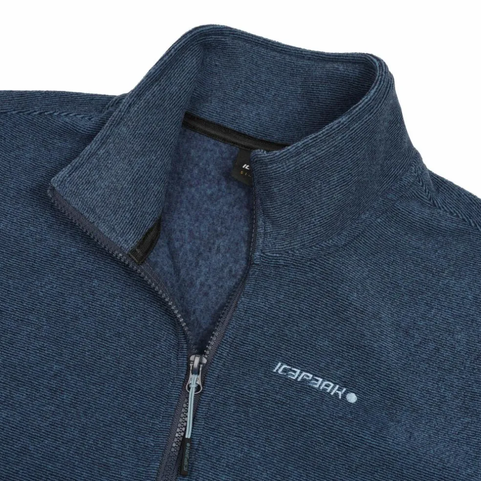 Icepeak Yoyuk fleece vest junior dark blue