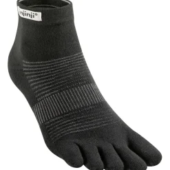 Injinji Run Lightweight Mini-Crew hardloopsokken black