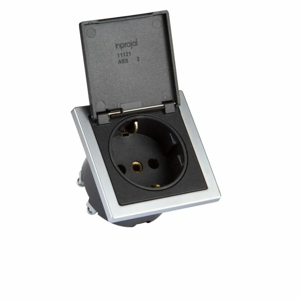 Inprojal 20000 serie 230V systeem stopcontact met klep