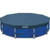 Intex Metal Frame Pool Cover 457 afdekzeil