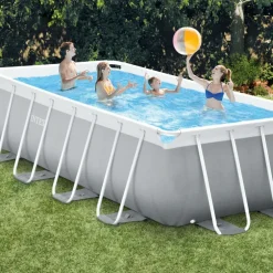 Intex Prism rectangular frame opzetzwembad 488 x 244 cm