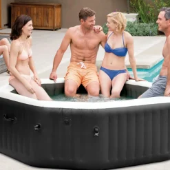 Intex PureSpa Jet & Bubble Deluxe opblaasbare spa 4  personen