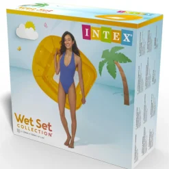 Intex Transparant drijfstoel assorti