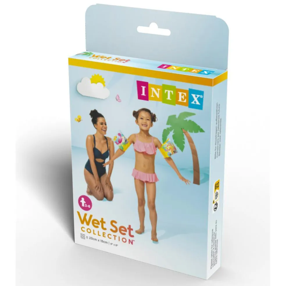 Intex Tropical Buddies zwembandjes 3 - 6 jaar multicolour