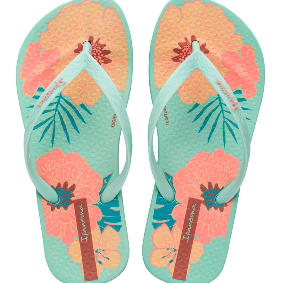 Ipanema Anatomic Temas slippers kids green yellow