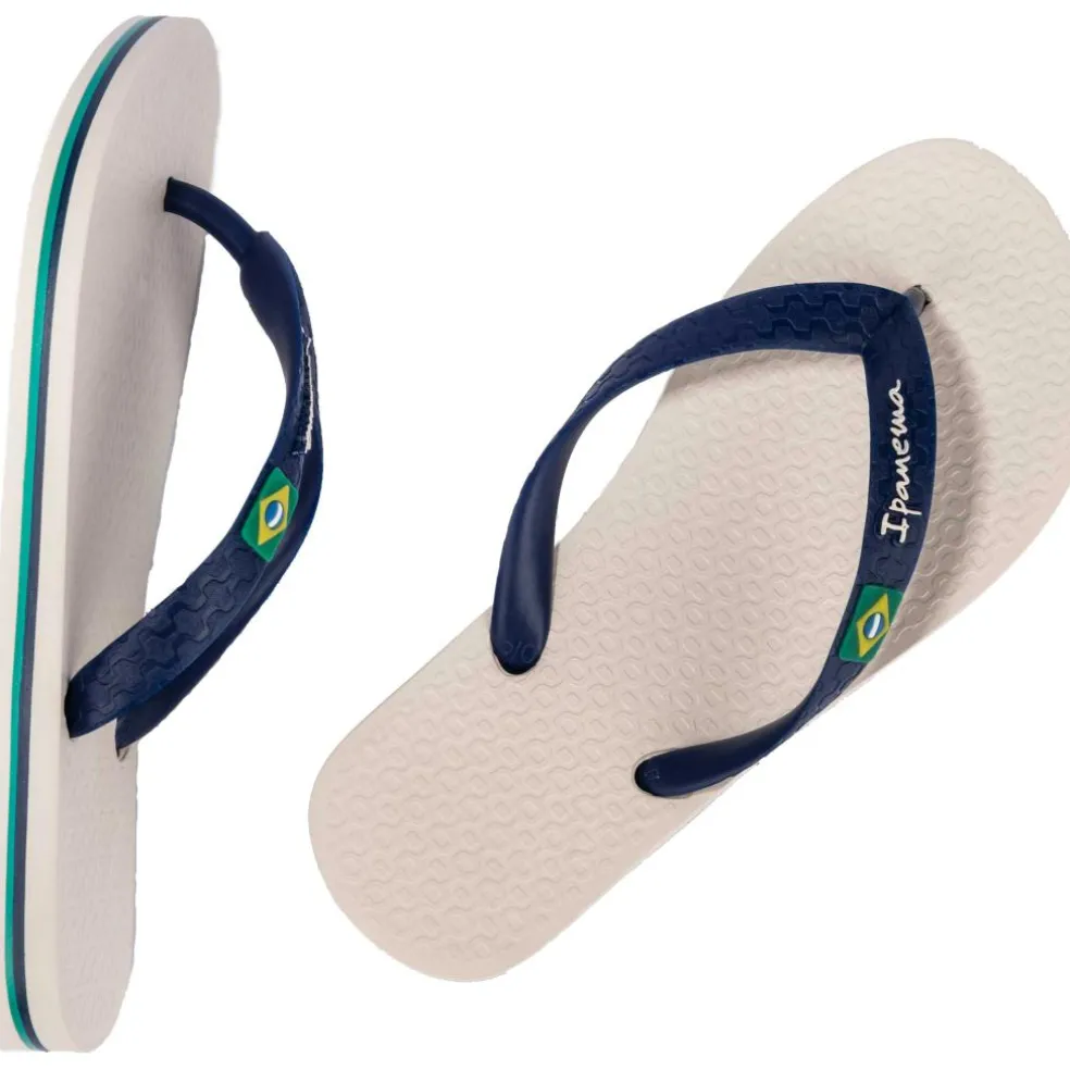 Ipanema Classic Brasil slippers kids beige blue