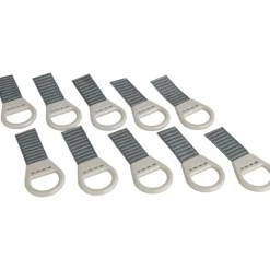 Isabella D-ring 2 met bevestiging 10 stuks