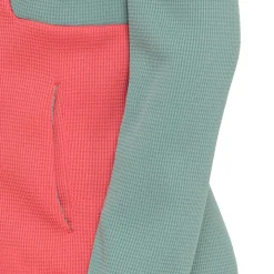 Jack Wolfskin Actamic Grid fleece vest junior sunset coral