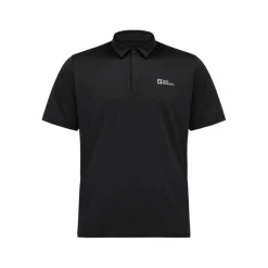 Jack Wolfskin  Delgami polo heren black