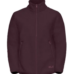 Jack Wolfskin High Curl fleece vest dames amaranth