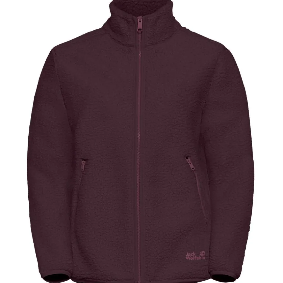 Jack Wolfskin High Curl fleece vest dames amaranth