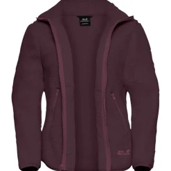 Jack Wolfskin  High Curl fleece vest dames amaranth