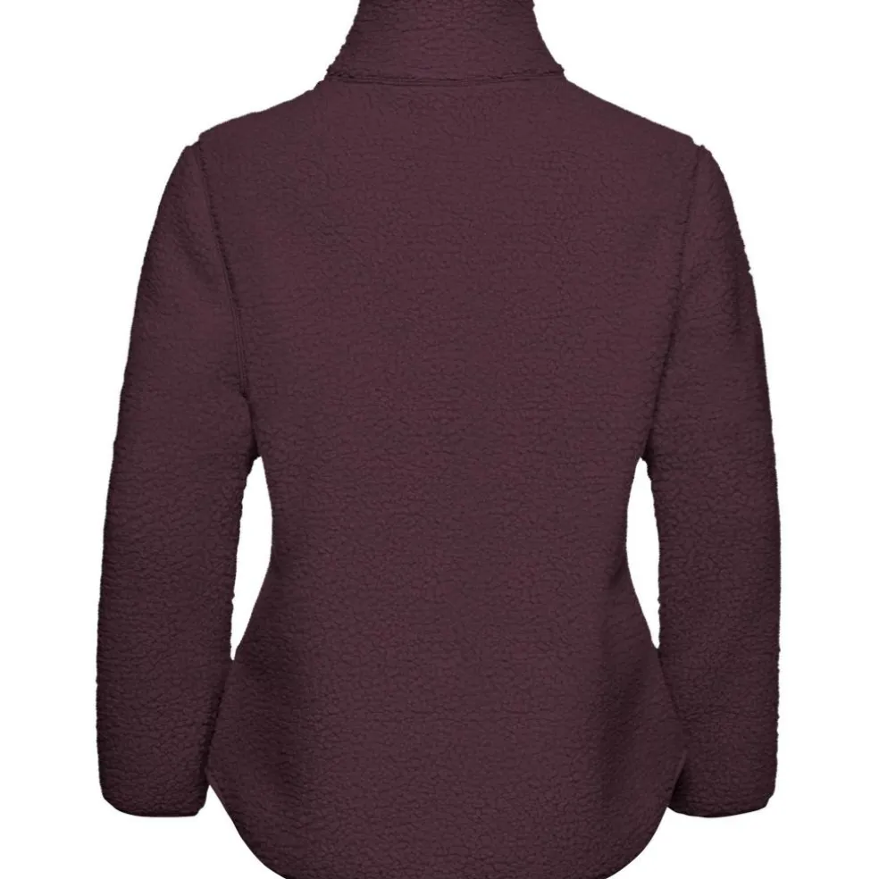 Jack Wolfskin High Curl fleece vest dames amaranth