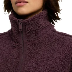 Jack Wolfskin High Curl fleece vest dames amaranth