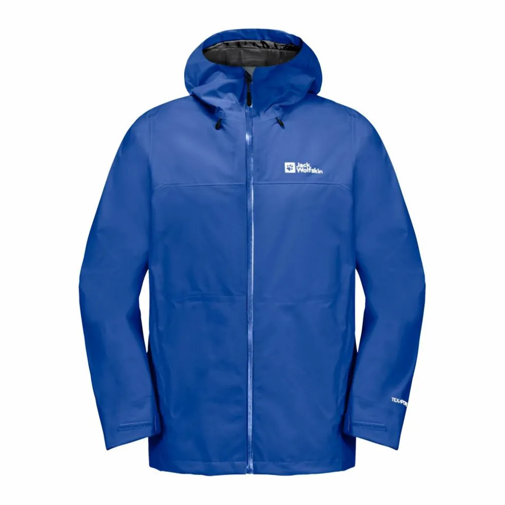 Jack Wolfskin Highest Peak 3L outdoor jack heren vibrant blue