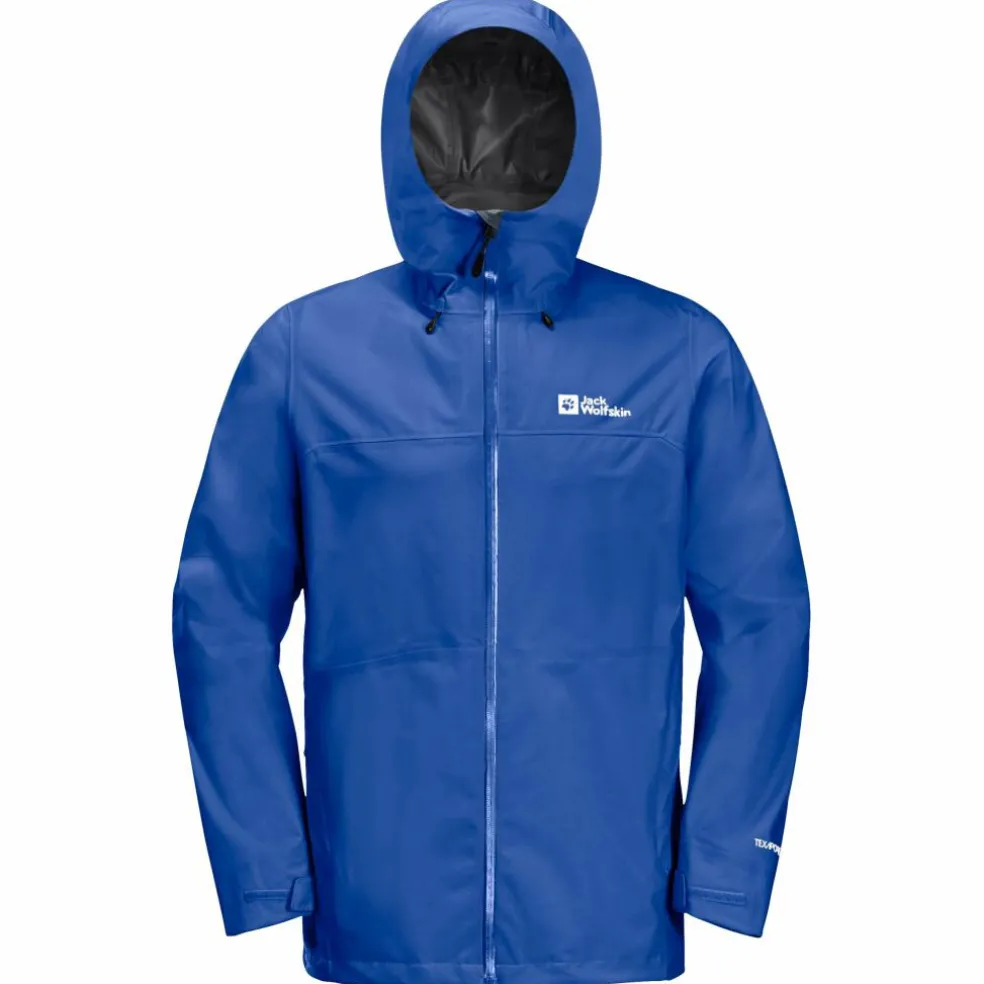 Jack Wolfskin Highest Peak 3L outdoor jack heren vibrant blue