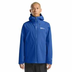 Jack Wolfskin Highest Peak 3L outdoor jack heren vibrant blue