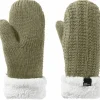 Jack Wolfskin  Highloft Knit wanten dames anis