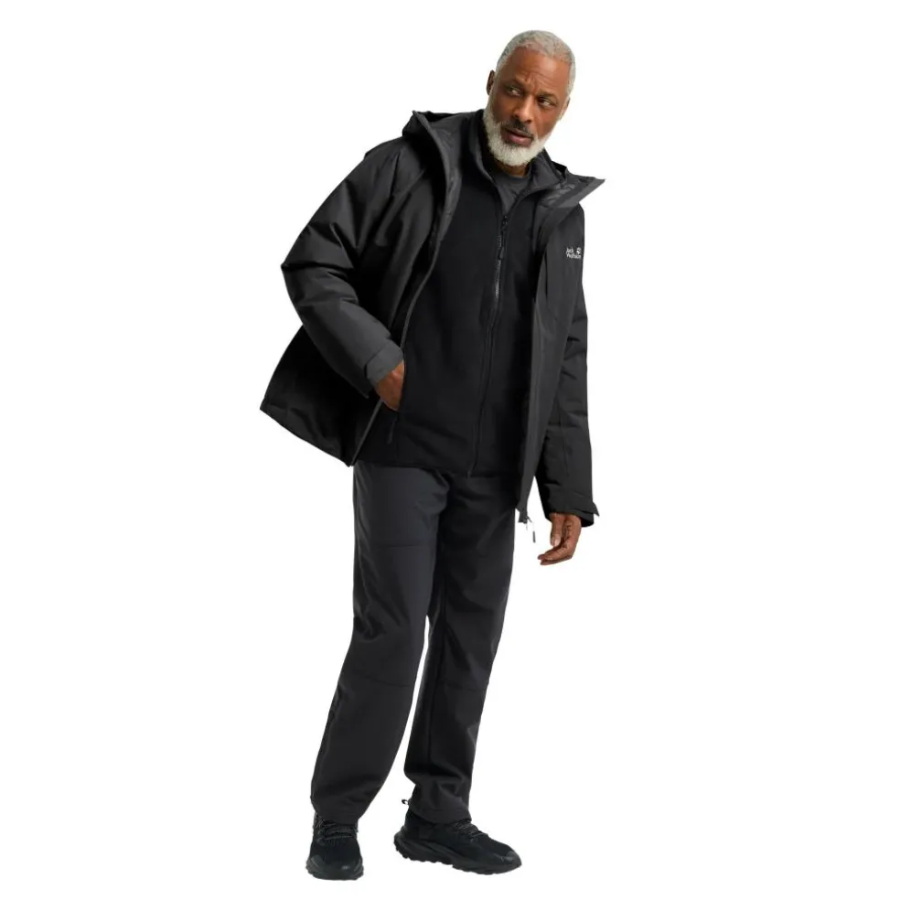 Jack Wolfskin Icecape 2L outdoor jack heren black