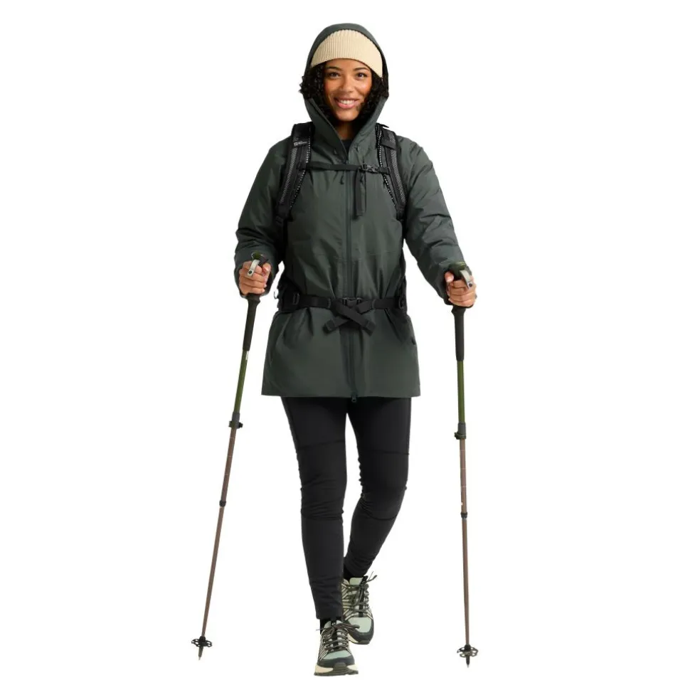 Jack Wolfskin Icecape 2L parka outdoor jack dames slate green