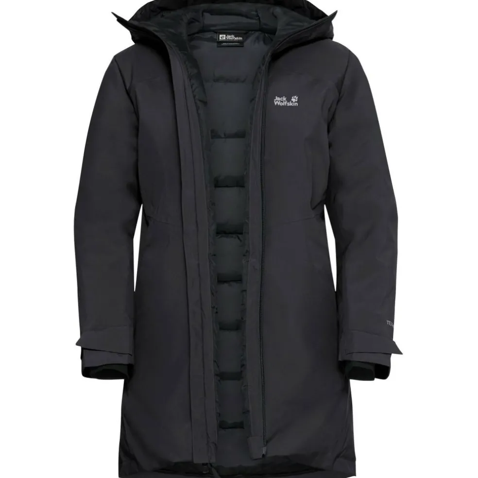 Jack Wolfskin Icecape 2L parka outdoor jack dames black