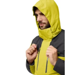 Jack Wolfskin Jasper 3-in-1 outdoor jack heren chartreuse