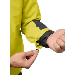 Jack Wolfskin Jasper 3-in-1 outdoor jack heren chartreuse