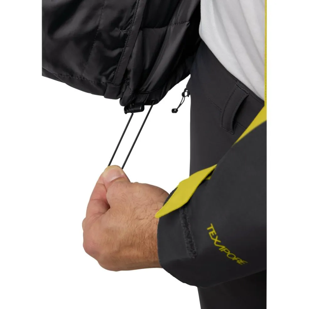 Jack Wolfskin Jasper 3-in-1 outdoor jack heren chartreuse