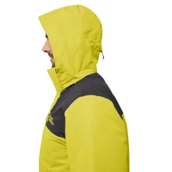 Jack Wolfskin Jasper 3-in-1 outdoor jack heren chartreuse