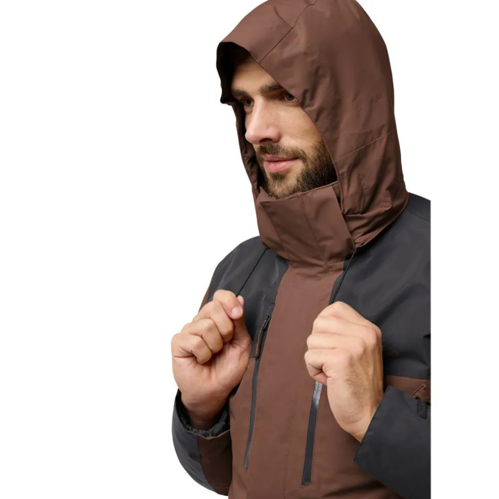 Jack Wolfskin Jasper 3-in-1 outdoor jack heren hot choc