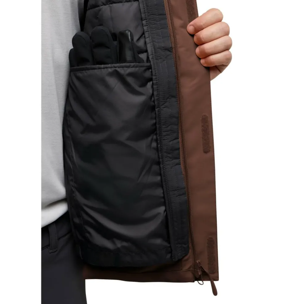 Jack Wolfskin Jasper 3-in-1 outdoor jack heren hot choc
