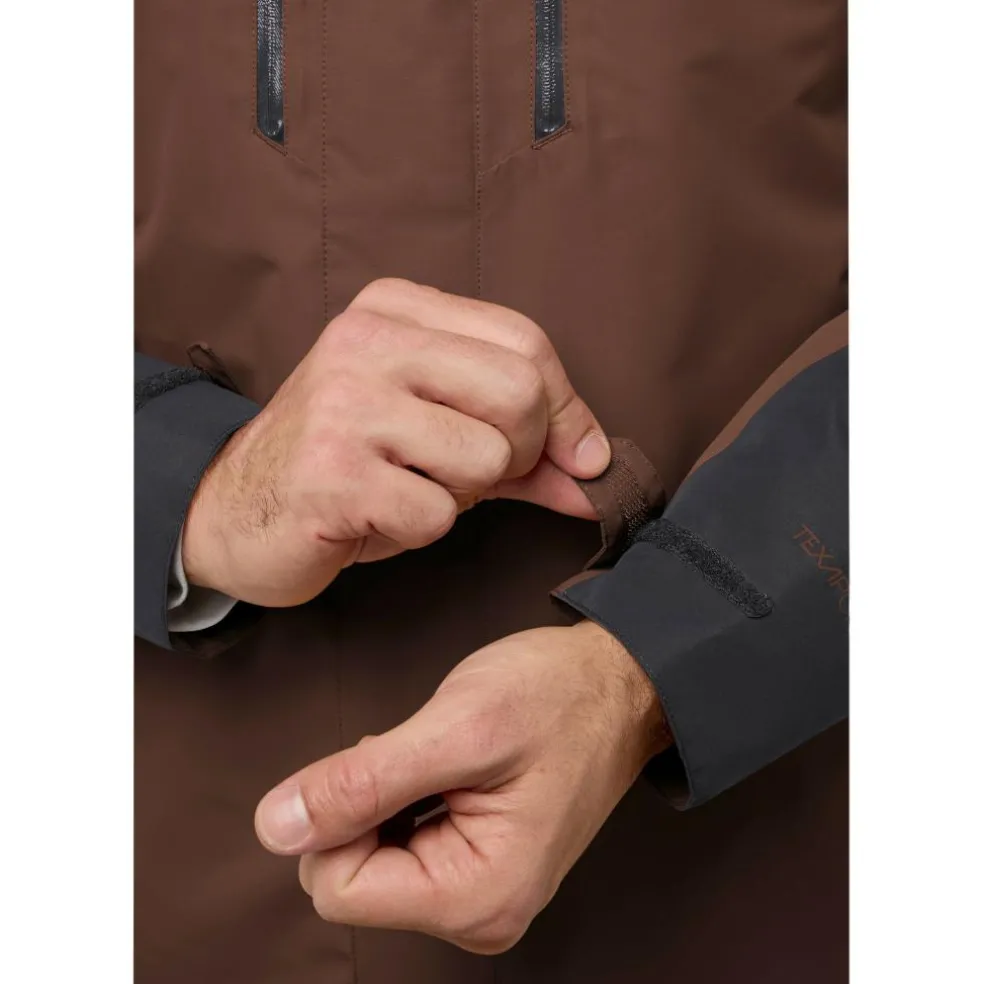 Jack Wolfskin Jasper 3-in-1 outdoor jack heren hot choc