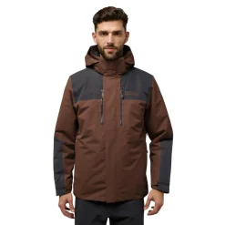 Jack Wolfskin Jasper 3-in-1 outdoor jack heren hot choc