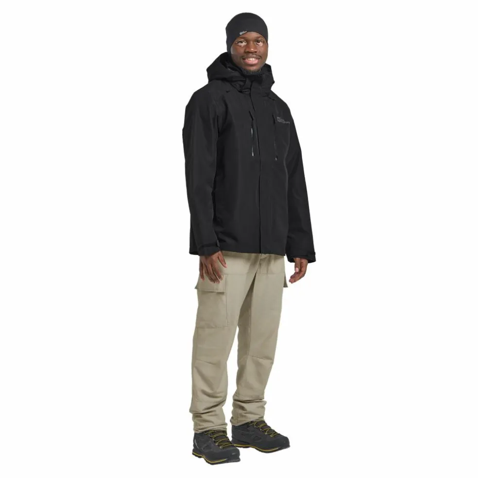 Jack Wolfskin Jasper 2L outdoor jack heren black
