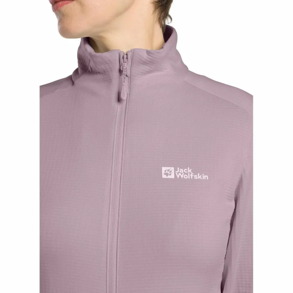 Jack Wolfskin Kolbenberg fleece vest dames wild blossom