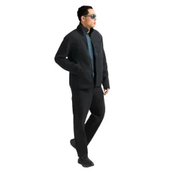 Jack Wolfskin Lake Ridge fleece vest heren black