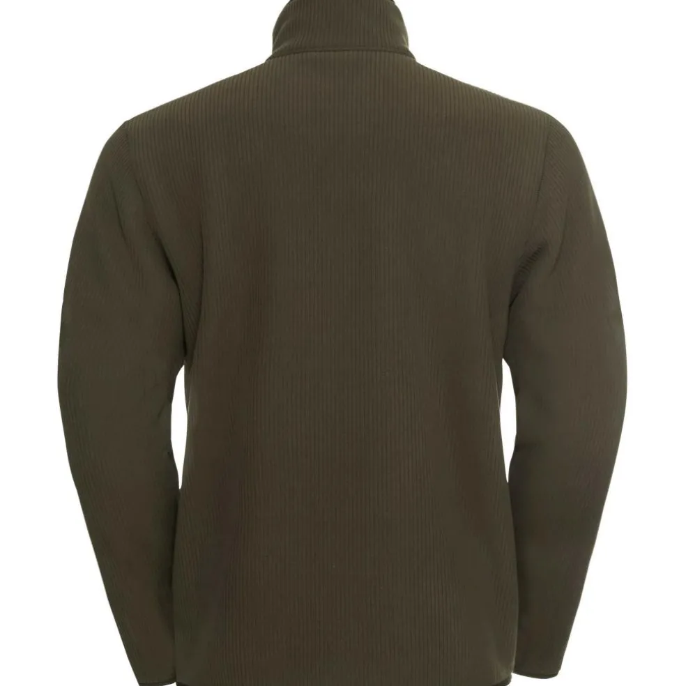 Jack Wolfskin Lake Ridge fleece vest heren obsidian moss