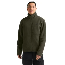 Jack Wolfskin Lake Ridge fleece vest heren obsidian moss