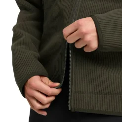 Jack Wolfskin Lake Ridge fleece vest heren obsidian moss