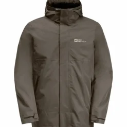 Jack Wolfskin  Luntal 3-in-1 outdoor jack heren cold coffee