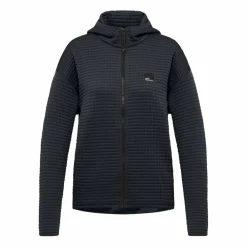 Jack Wolfskin Mogari Hooded fleece vest dames dark navy