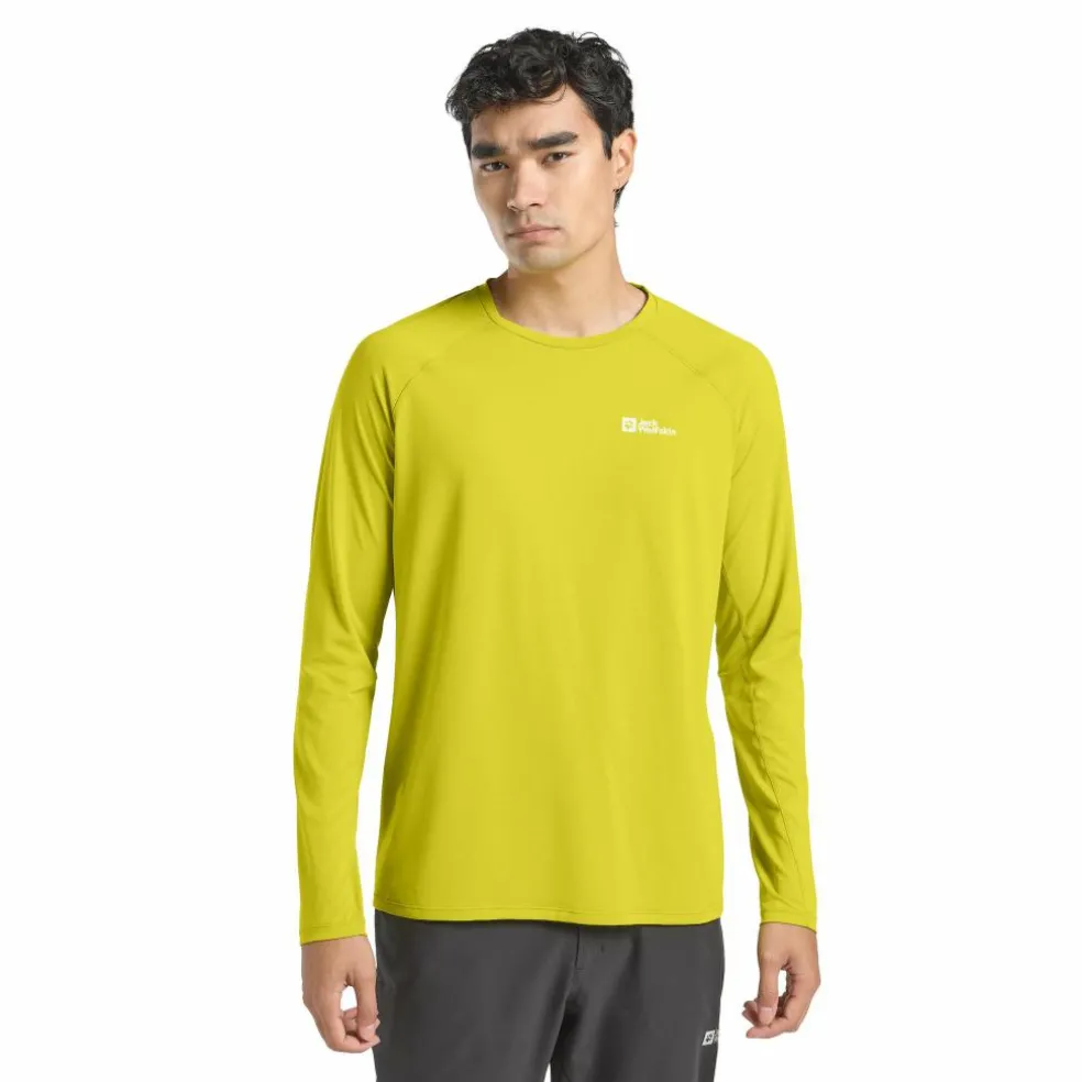 Jack Wolfskin Prelight swift shirt heren chartreuse