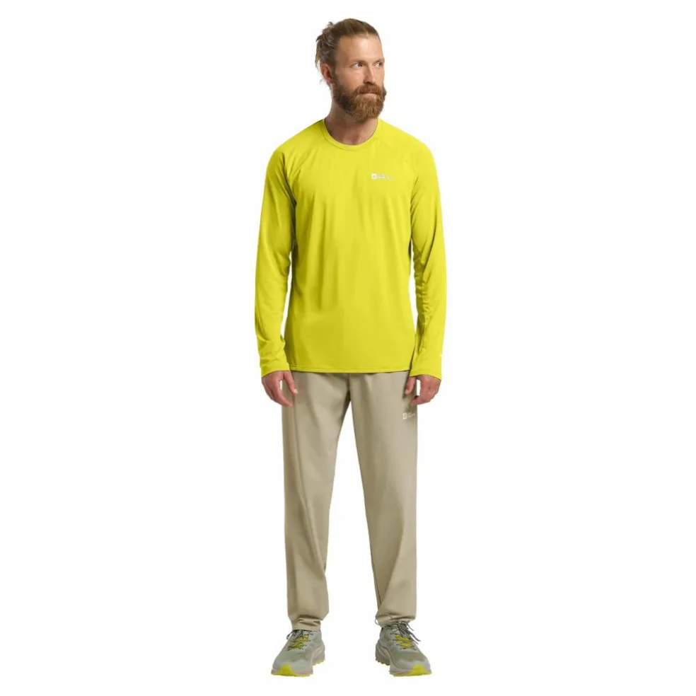 Jack Wolfskin Prelight swift shirt heren chartreuse
