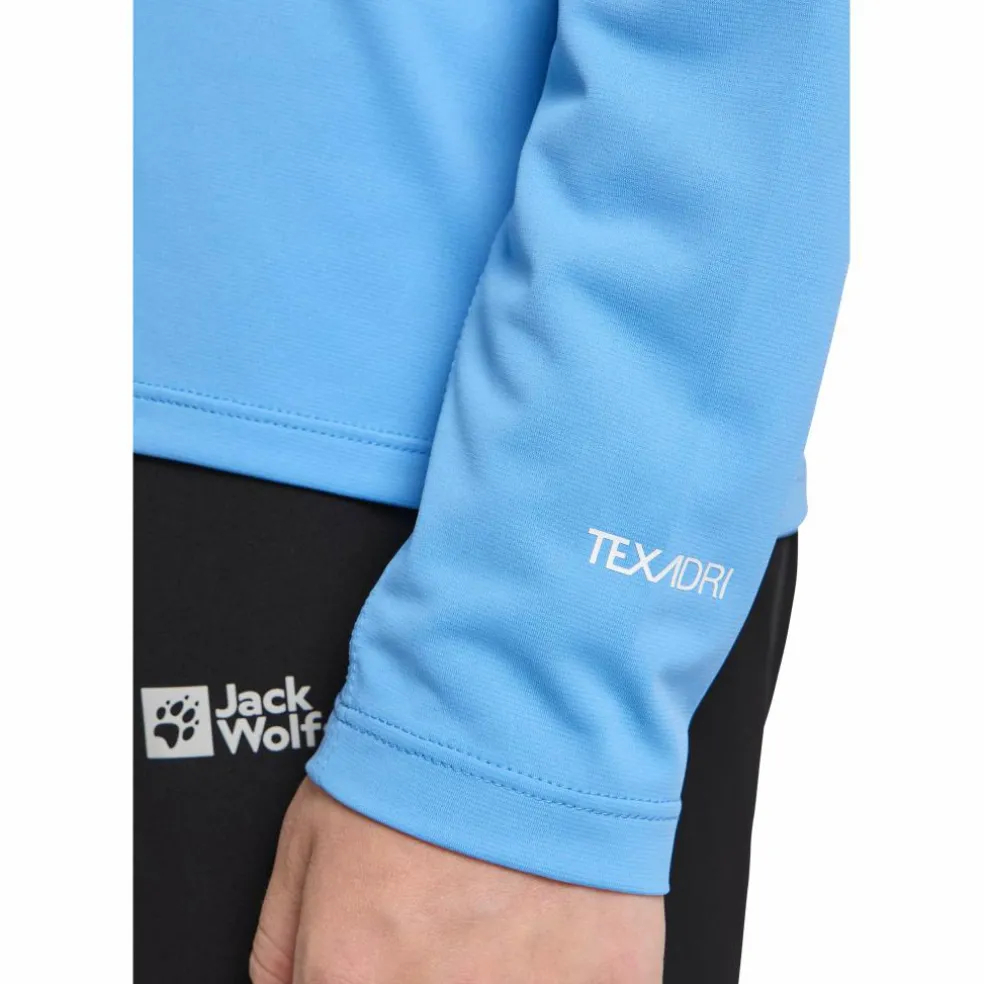 Jack Wolfskin Prelight Swift shirt dames mid blue