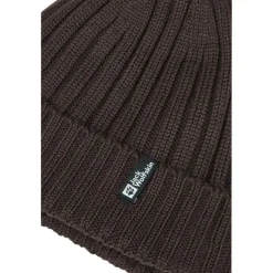 Jack Wolfskin  Rib Knit muts peat
