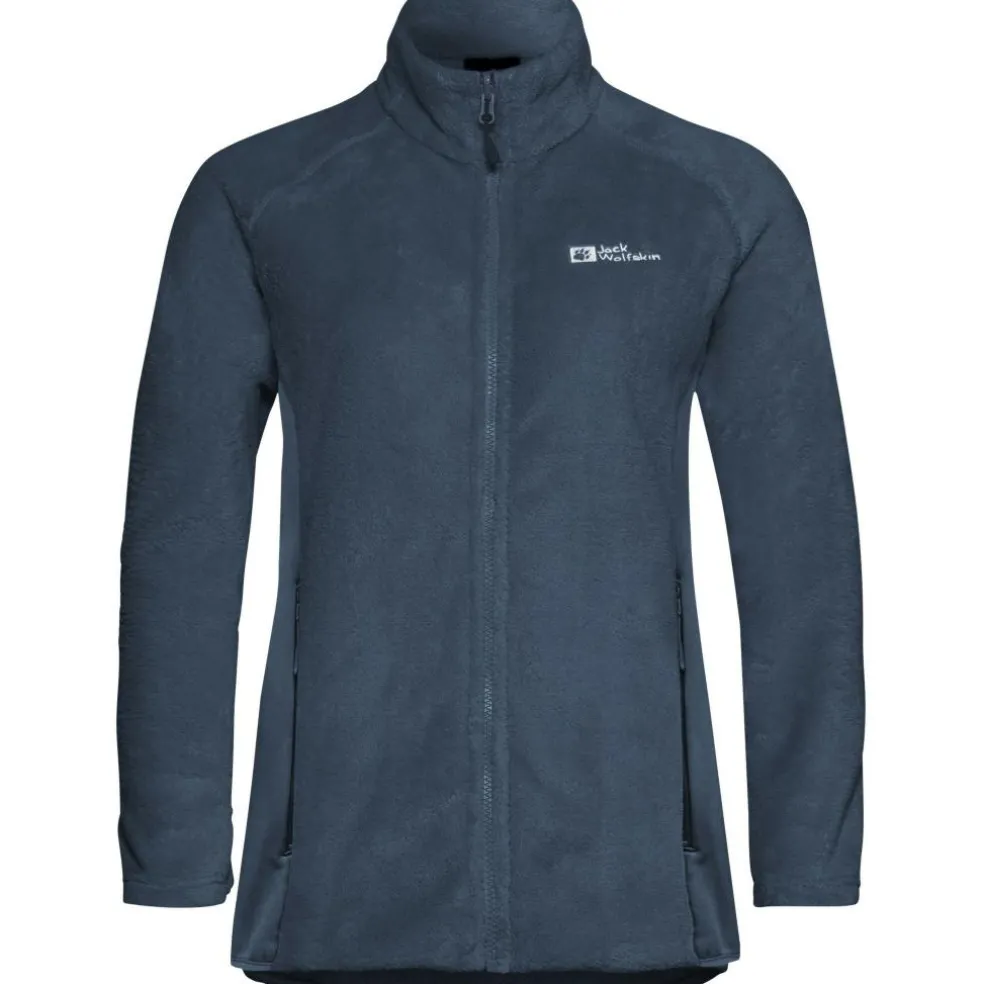 Jack Wolfskin Rotwand fleece vest dames midnight sky