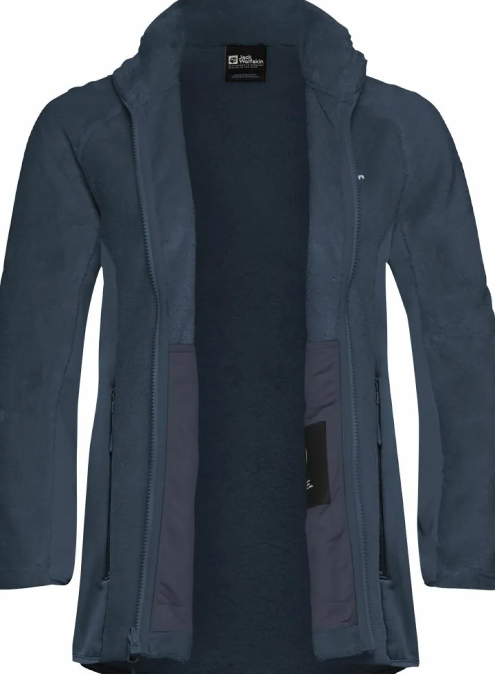 Jack Wolfskin Rotwand fleece vest dames midnight sky