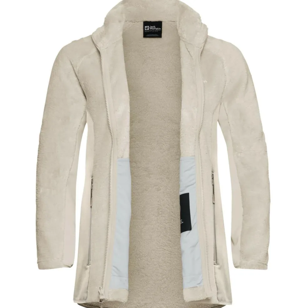 Jack Wolfskin Rotwand fleece vest dames pale sand