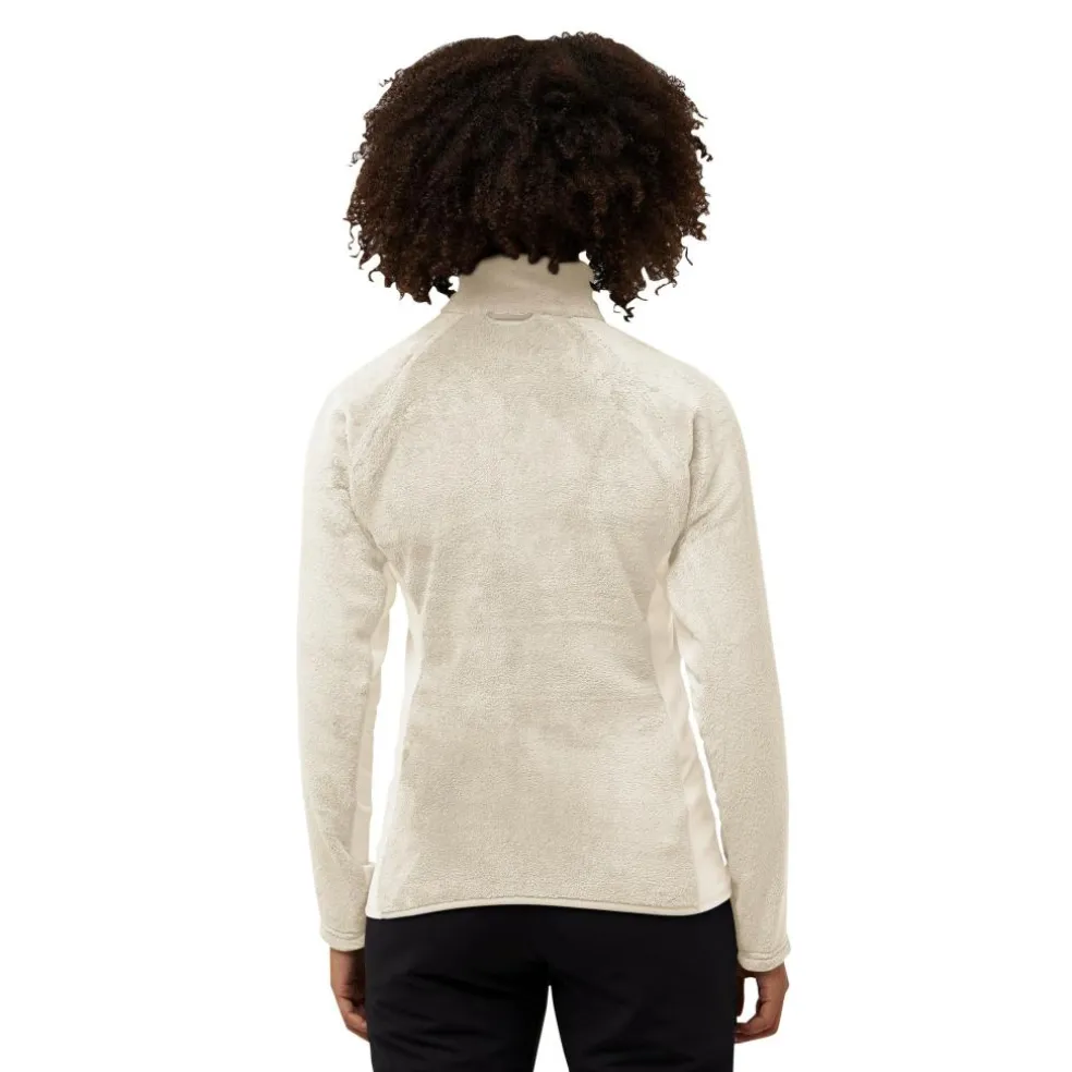 Jack Wolfskin Rotwand fleece vest dames pale sand